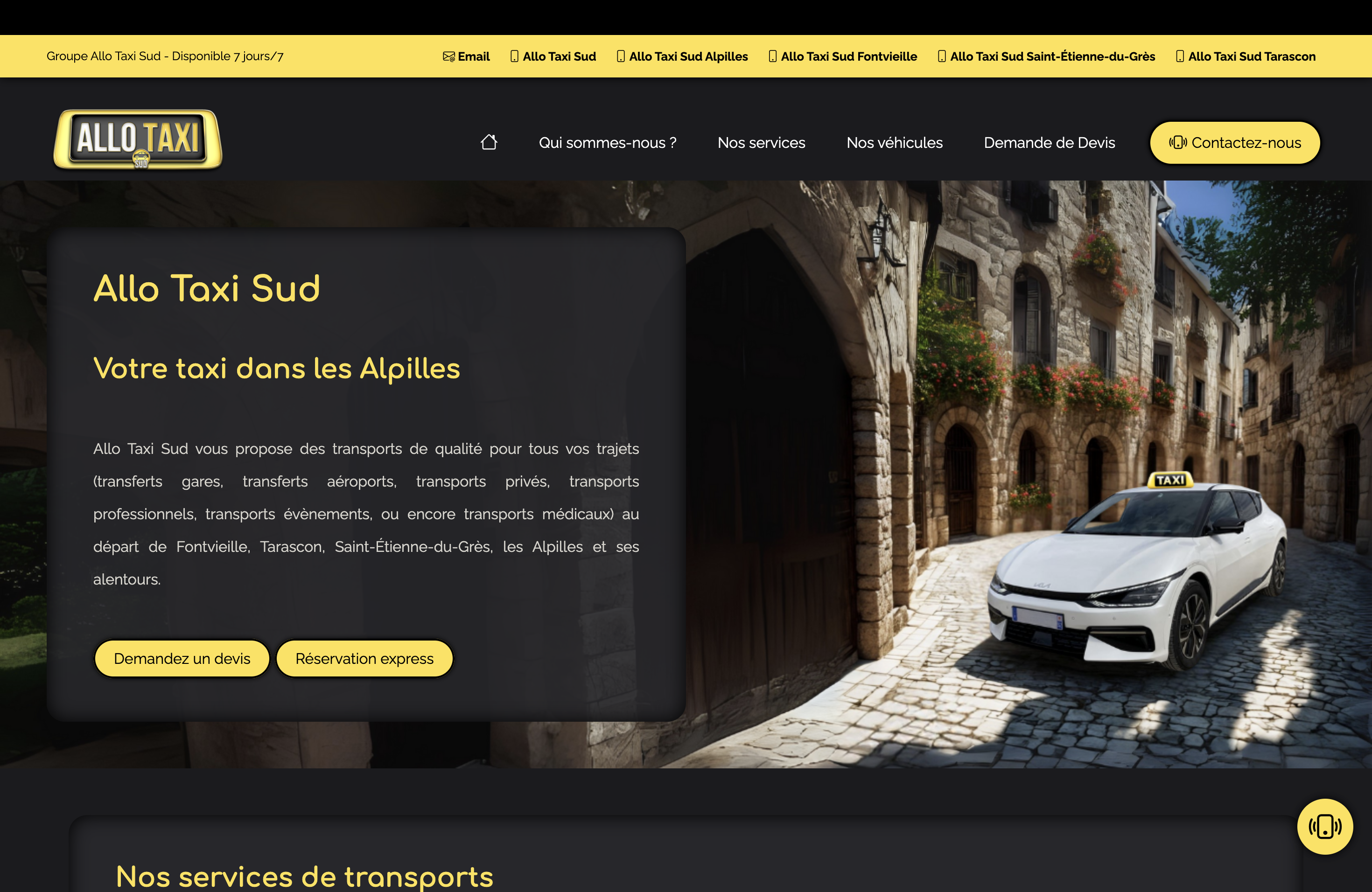 Allo Taxi Sud Alpilles